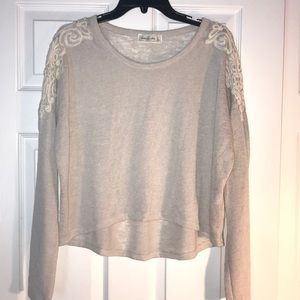 SALE SET ABERCROMBIE & FITCH Longsleeve & Cardigan